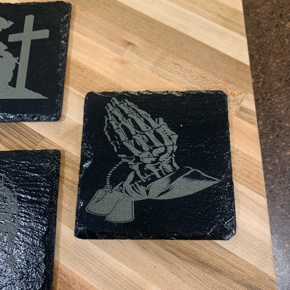 Slate coasters - Picture 11 of 11